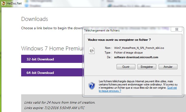 Capture-téléchargement de l'iso Windows 7 downloader.JPG