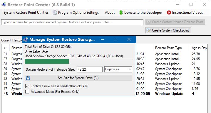 Capture-manager la place restante.JPG